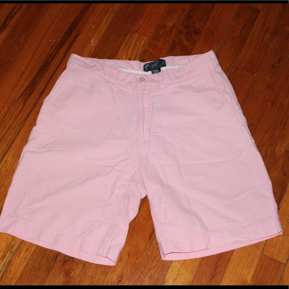 Pink Polo Ralph Lauren Classic Fit Shorts Sz 32